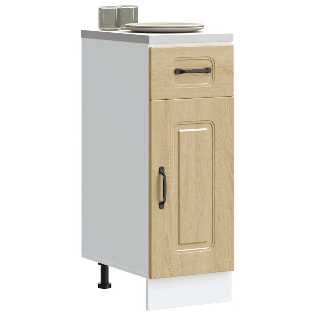 vidaXL Base da Cucina Kalmar Rovere Sonoma in Legno Multistrato