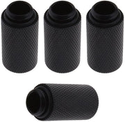 Adattatore di raffreddamento estensione G1/4 - 30mm rame nero - 4 pezzi