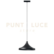 SOSPENSIONE DAVINCI CYMBAL NERO LED 48V 18W 1855LM 3000K 19X16,1X38CM