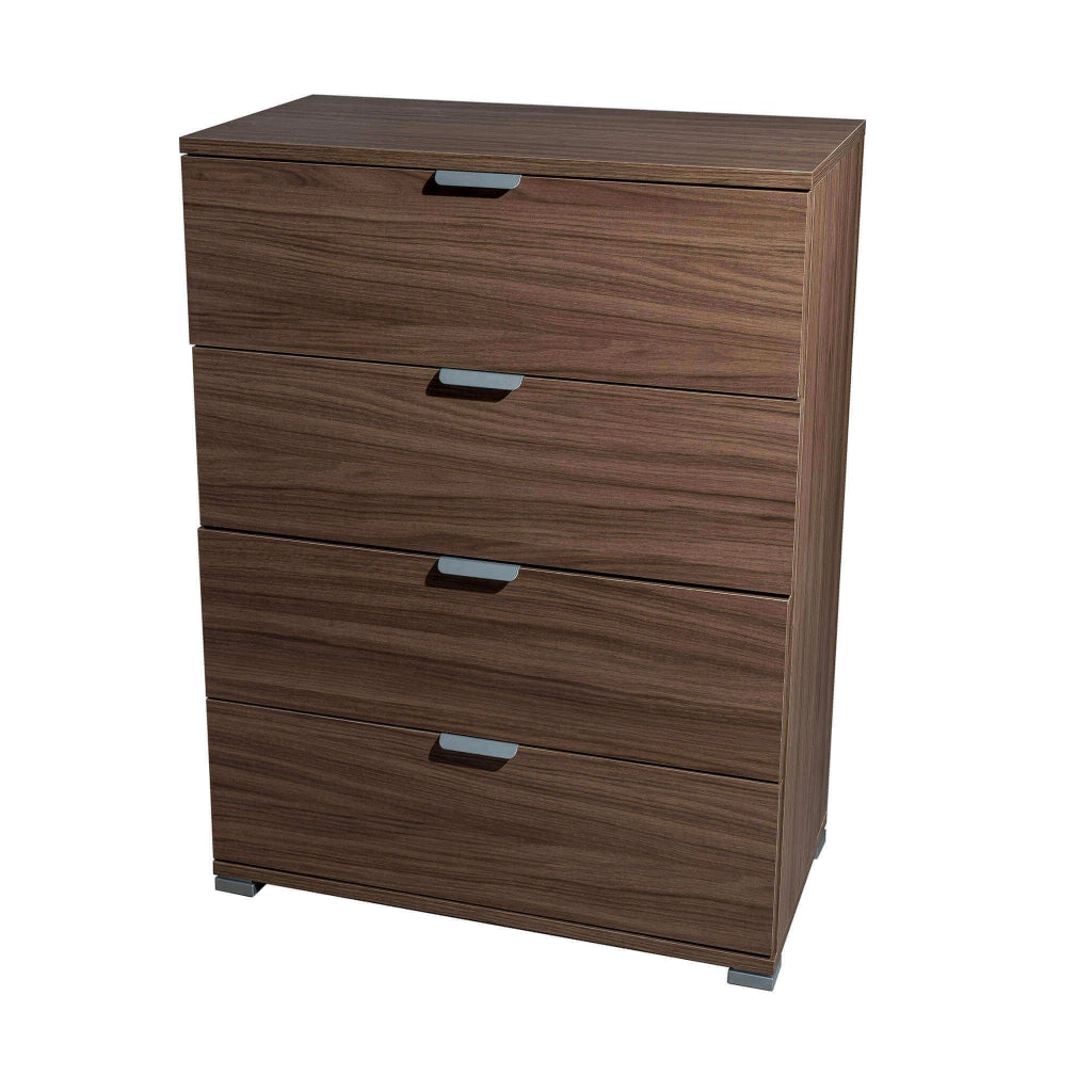 Cassettiera 4 cassetti in Legno Composito cm 60x38x85 - SCOTTIE