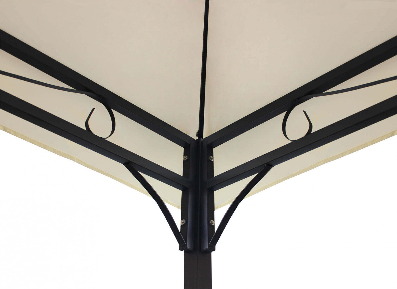 Gazebo Liberty 3x4 m in Acciaio Antracite