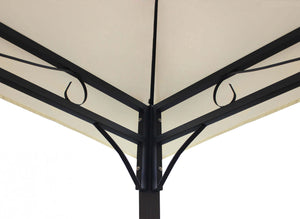 Gazebo Liberty 3x4 m in Acciaio Antracite