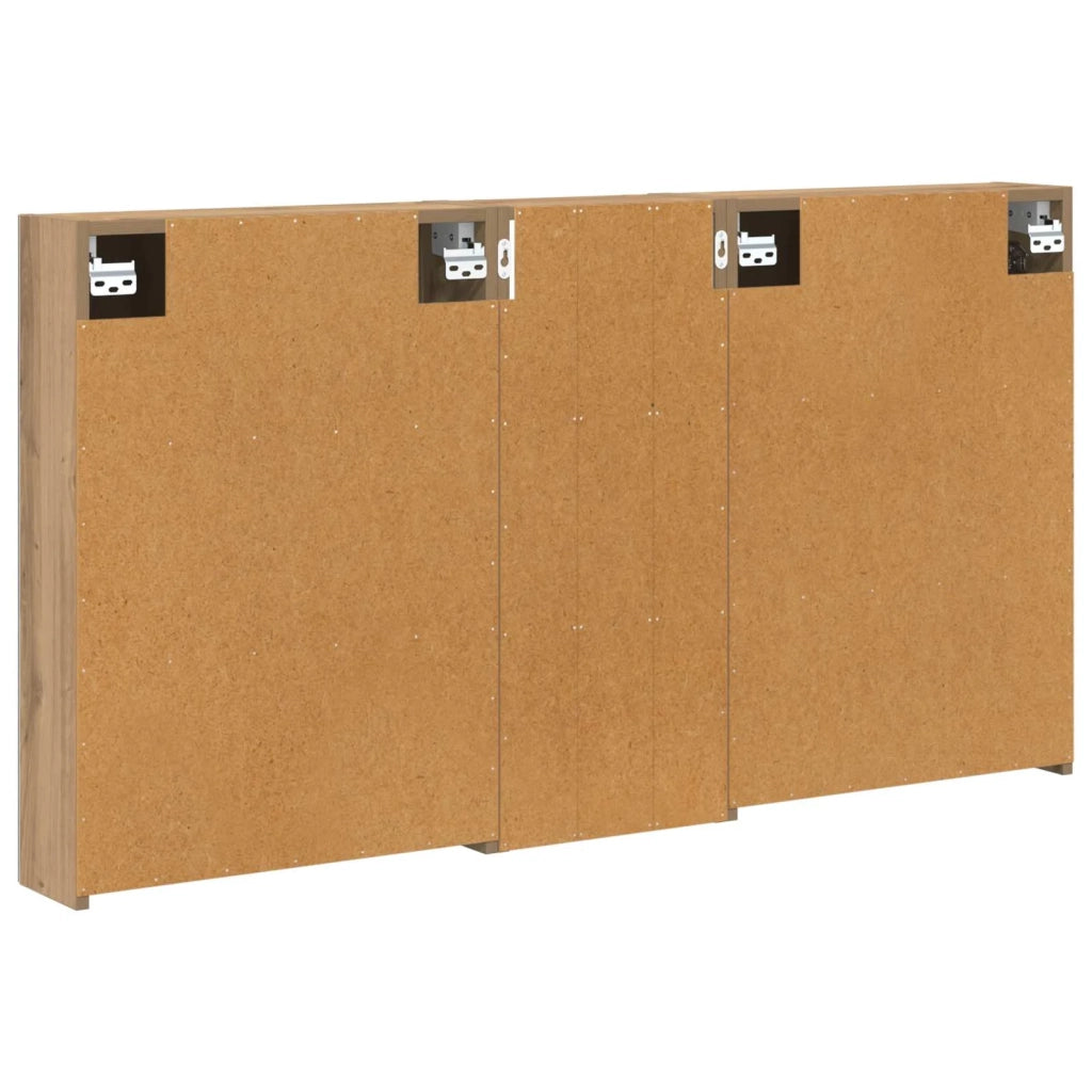Set di Armadi da Bagno con lo scaffale 3 pcs 130 x 14,5 x 70 cm 3403767