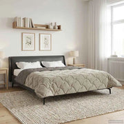 Piumone Completo Annuale Trapuntato Grigio chiaro 220 x 260 cm 42026251