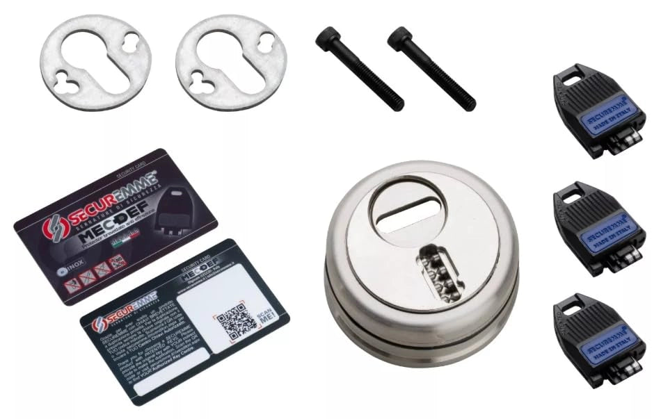 Defender Meccanico 4280 Mecdef Cromo Satinato Ø 46 mm MMX20H. Interasse 38
