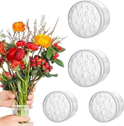 Support per fiori a spirale quadrifoglio - Spirale trasparente - Vaso per fiori - Fioriera