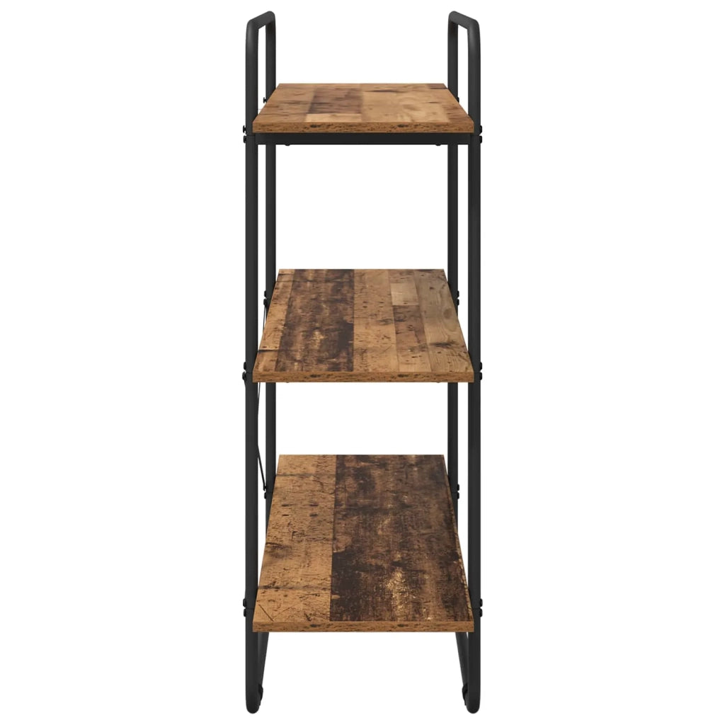 Libreria 3 livelli 100 x 35 x 105 cm PB Legno di quercia 8007796