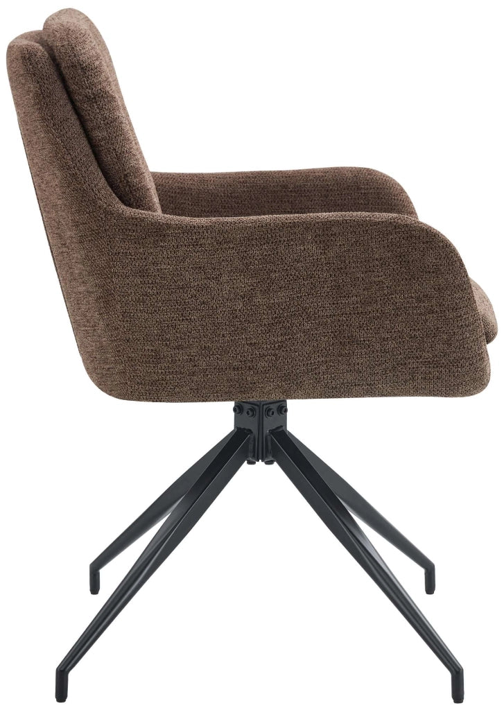 Set di 2 sedie da pranzo in tessuto Pickett 1