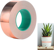 Tappetela di isolamento elettromagnetico - Lunghezza 20 m - Larghezza 3 cm - Adatto per la riparazione di chitarre - Elettrodomestici - Insetticida - Tappetela conduttiva