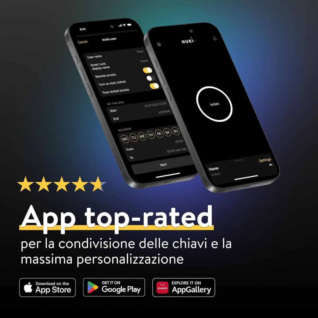 Nuki Smart Lock Go (2025) con Bluetooth & Matter, serratura smart retrofit che trasforma lo smartphone in chiave, senza cambiare cilindro – Smart Lock