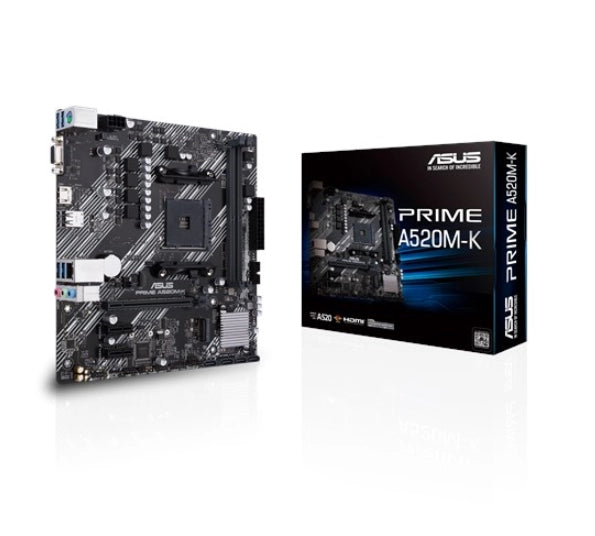 Asus prime a520m-k amd a520 socket am4 micro atx - 90MB1500-M0EAY0