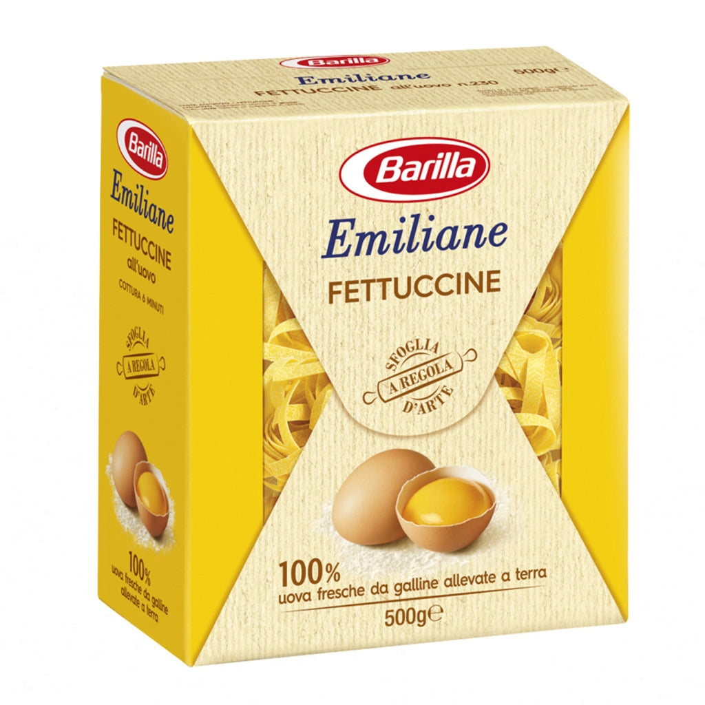 Barilla emiliane fettuccine all'uovo 500 grammi