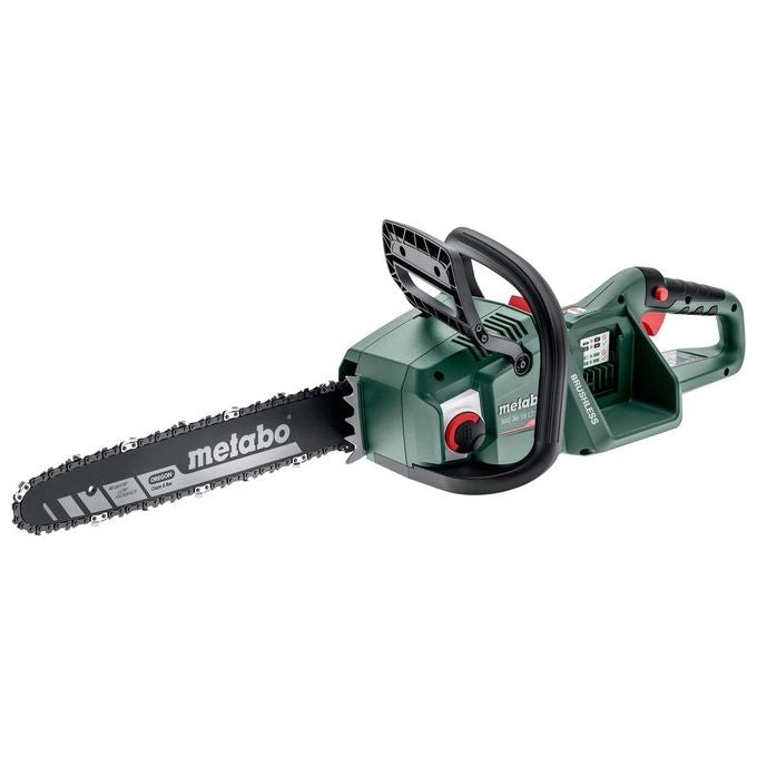 Metabo 601613850 MS Sega a catena a batteria 36 V motore senza spazzole barra 40 cm colore Nero