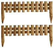 Minirecinzione Diana 2 Pezzi 100xh40 cm in Legno di Castagno