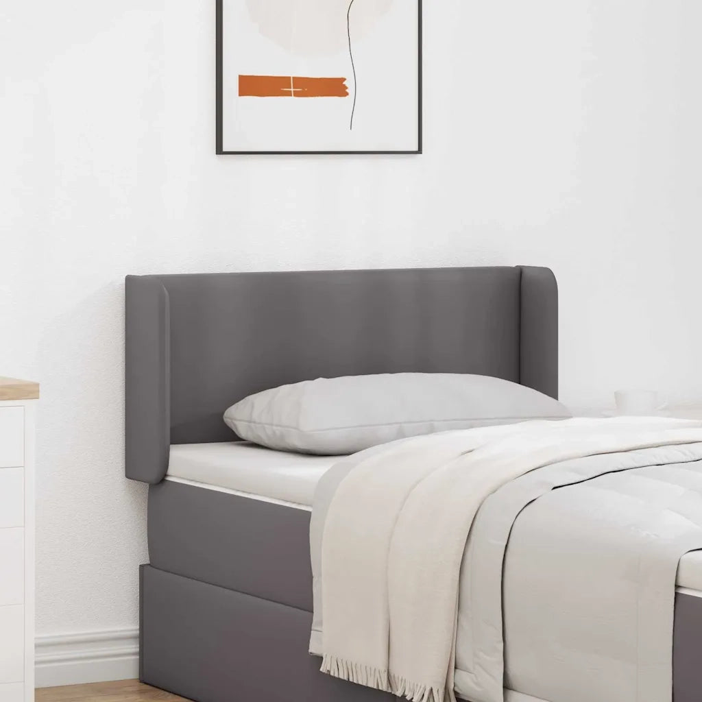 vidaXL Orecchie della Testata 2 pcs Grigio 40 x 16 x 5 cm