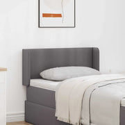 vidaXL Orecchie della Testata 2 pcs Grigio 40 x 16 x 5 cm