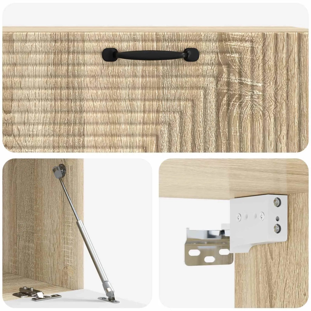 Mobile Porta TV da Muro Rovere Sonoma 98 x 41 x 30 cm