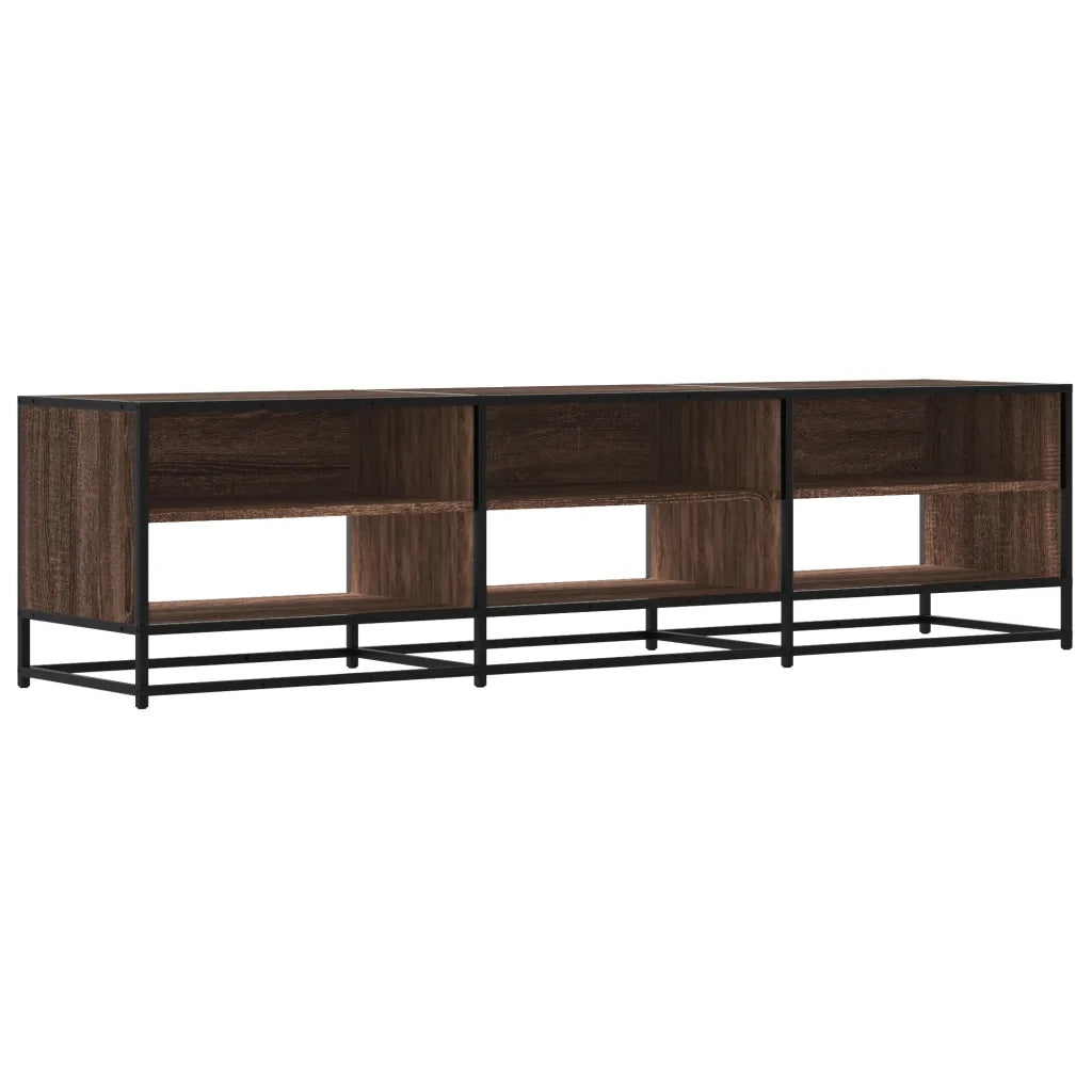 Mobile Porta TV-Mobile per TV-Credenza TV Rovere Marrone 180x40x46 cm Legno Multistrato
