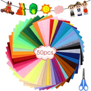 50 pezzi di velluto per confezionamento, 40 colori di velluto per confezioni, fogli di velluto 20 x 30 cm, tessuto di velluto in poliestere, confezioni per DIY, decorazione a mano, cucito a maglia