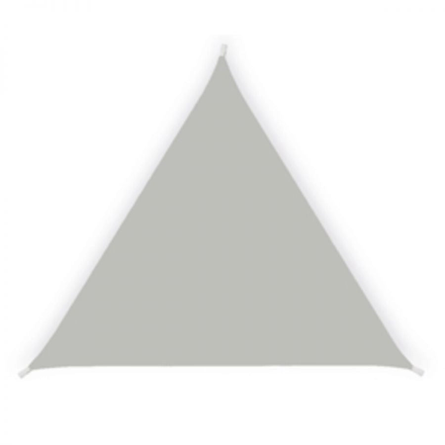 TENDA VELA TRIANGOLARE ESTERNO 3.6X3.6X3.6 CENERE OMBREGGIANTE