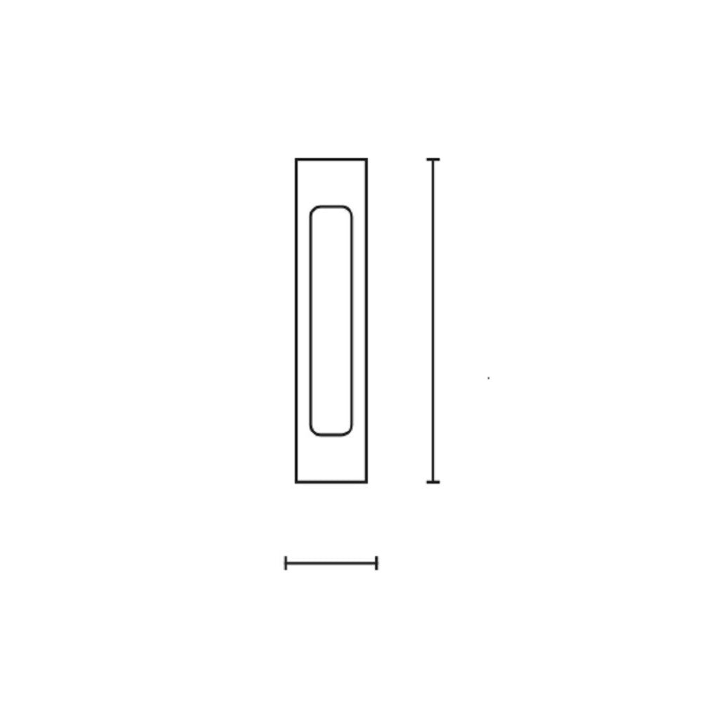Trade Shop - Mini Torcia Led Cob In Alluminio Portachiavi Tascabile Ip20 Vari Colori Dt-2097 -