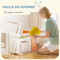 Set 8 Costruzioni Morbide per Bambini 0-3 Anni da Interni, in Velluto e Schiuma PU Arancione
