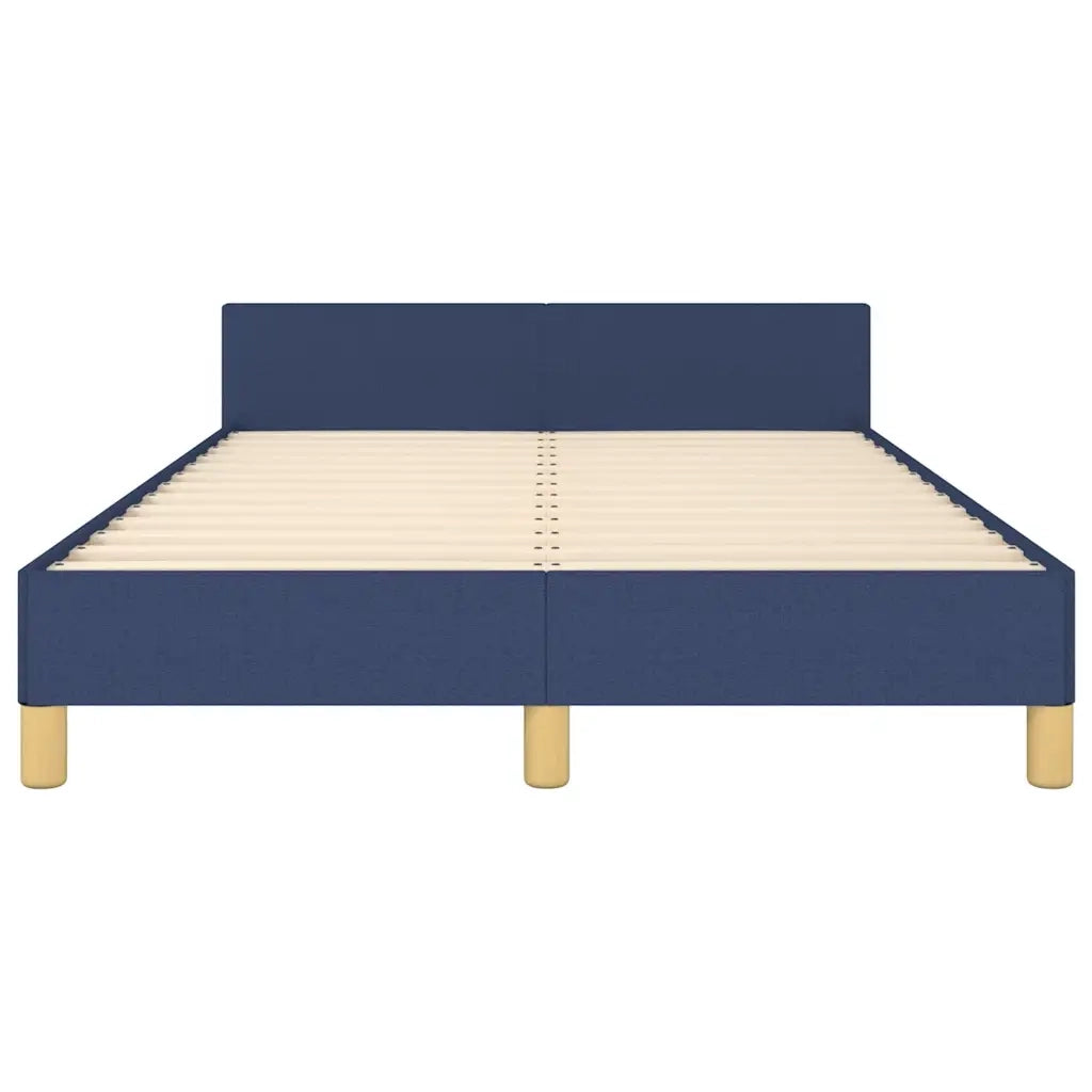 Giroletto con Testiera Blu 120x200 cm in Tessuto cod mxl 48097