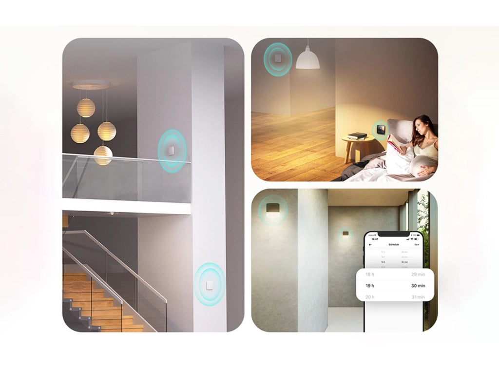 Interruttori Smart SONOFF ZBMINIL2 Zigbee Mini 2-Vie Senza Filo Neutro 6A/1440W Compatibile con Alexa Google Home e Home Assistant 2 Pezzi