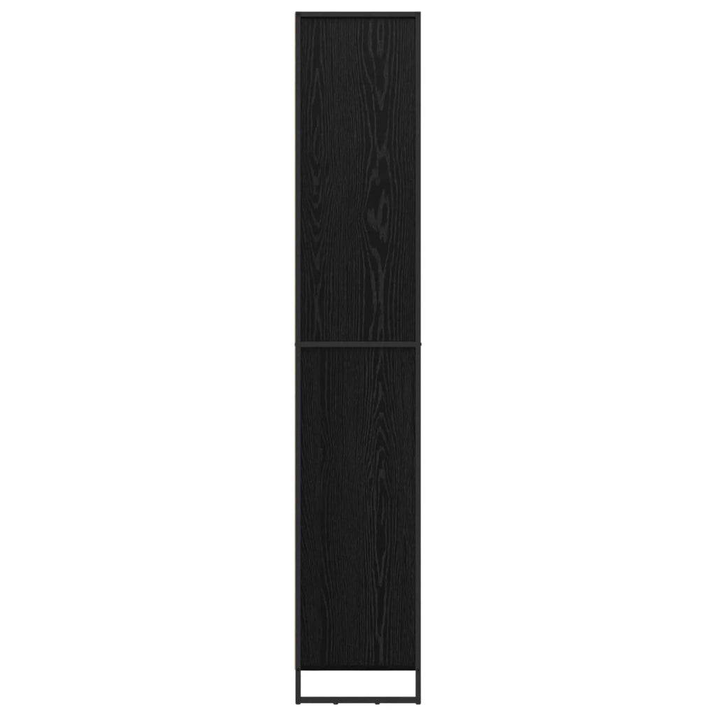 Armadi alti Rovere Nero 60 x 36 x 200 cm Legno multistrato
