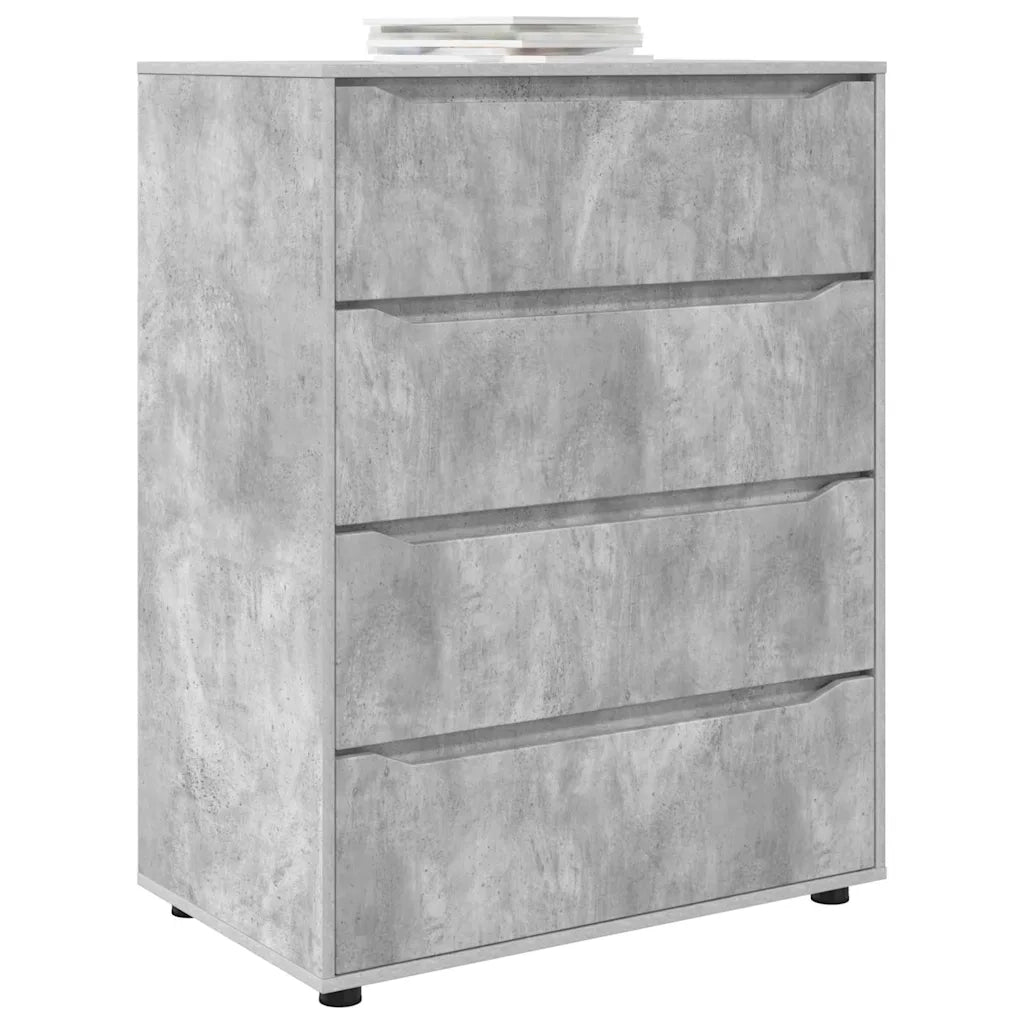 Armadi di Stoccaggio Grigio cemento 80 x 48 x 105 cm 3406228