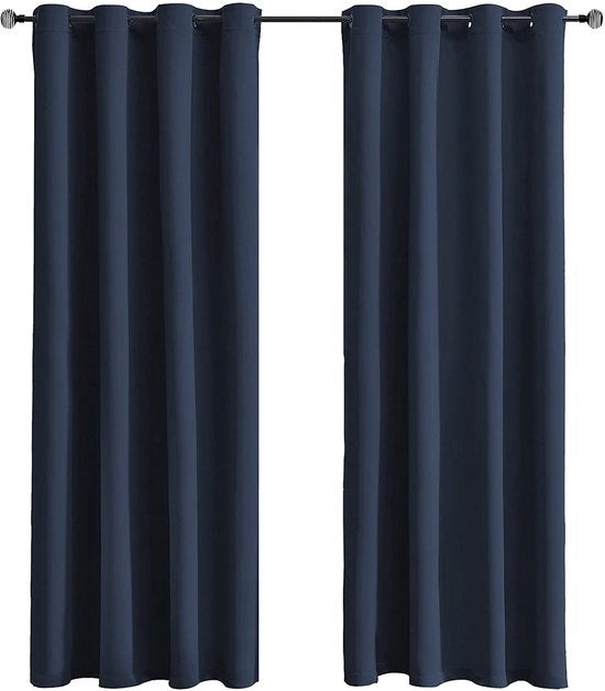 Tende di oscuramento opaco - Tendaggio oscurante 120 x 150 cm - Decorazione per finestre senza perforazione - Privacy - Regolazione della temperatura - Dampening del rumore