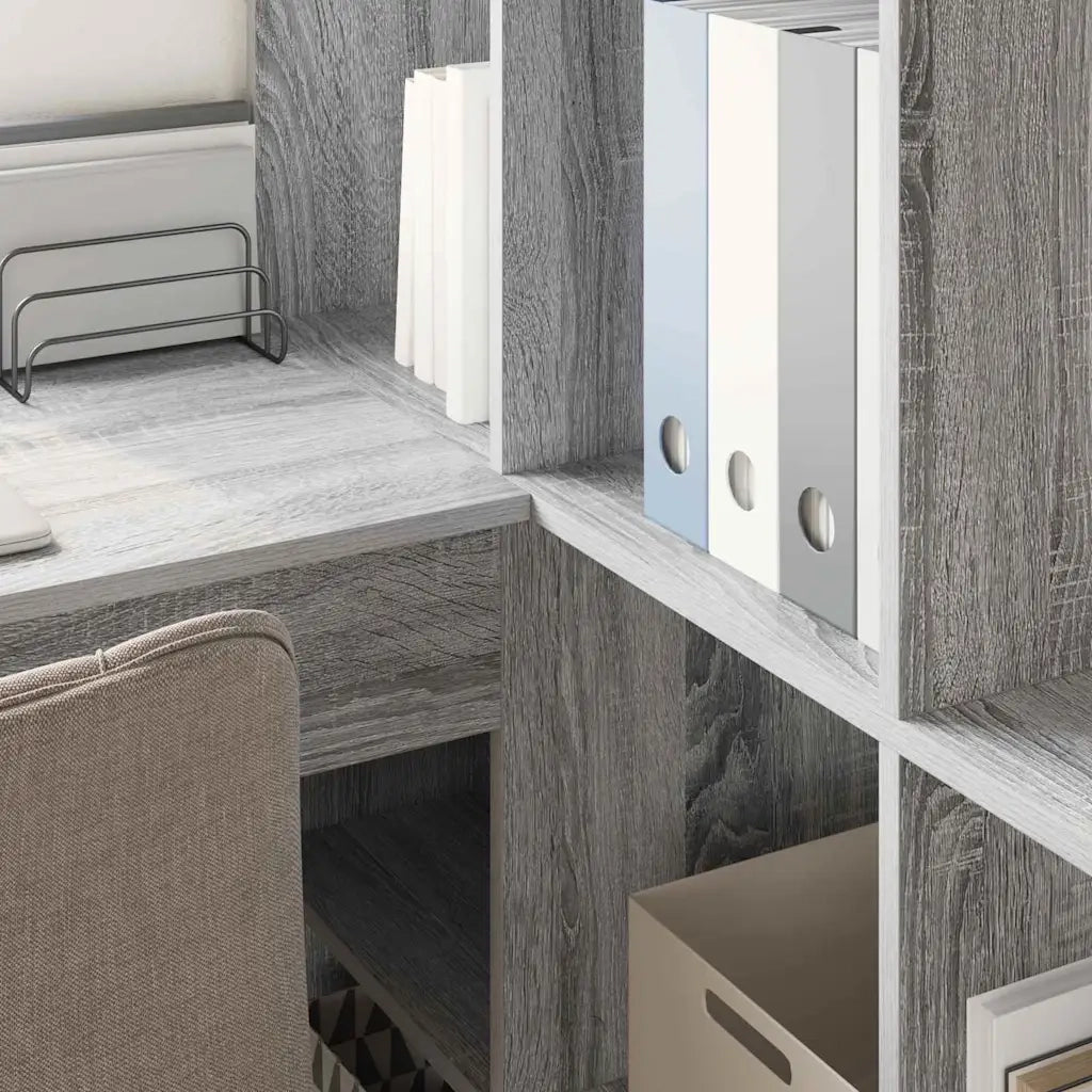 Scrivania ad angolo Grigio Sonoma 101,5 x 149,5 x 149,5 cm 3337246