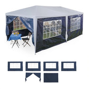 Zastorie per festa - set di 6 - 2x3 m - impermeabili - finestre e porta - PE - tende libere