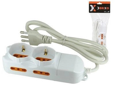 MULTIPRESE BRIXO 6 POSTI PRESA + SCHUKO