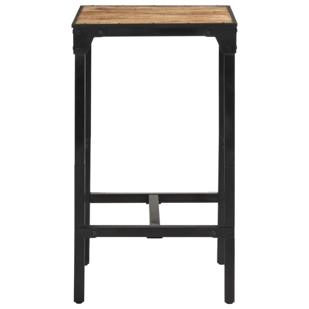 Set Bar 3 pz Legno Massello Mango Grezzo e Metallo CFW9777806