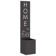 Schermo per privacy in giardino Traforo Nero 32 x 32 x 150 cm CFW6204607
