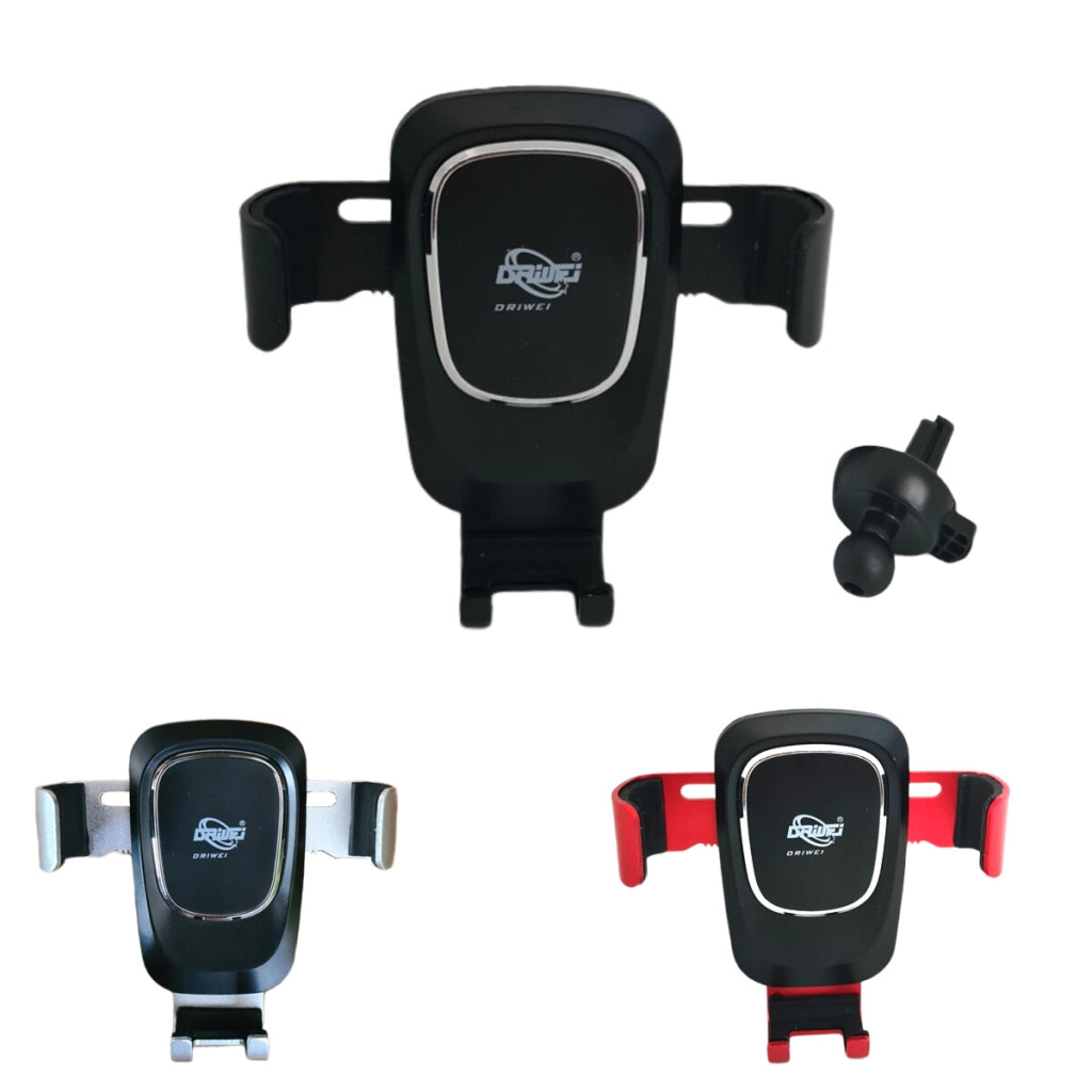 PORTA CELLULARE SUPPORTO AUTO BOCCHETTE ARIA UNIVERSALE SMARTPHONE GRAVITA' 9278