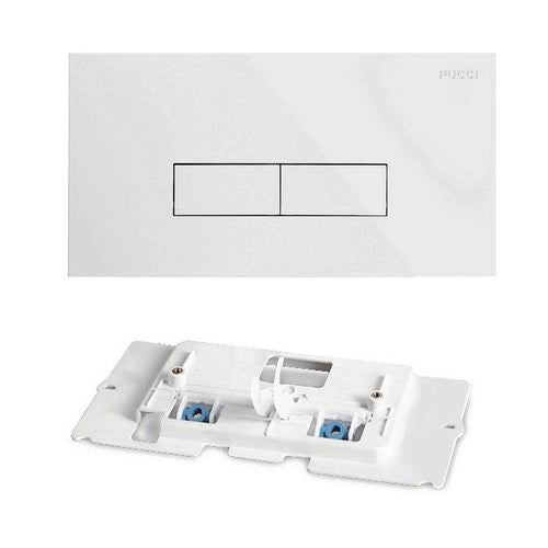 Kit Placca Eco 330 x 180 Pucci Bianco