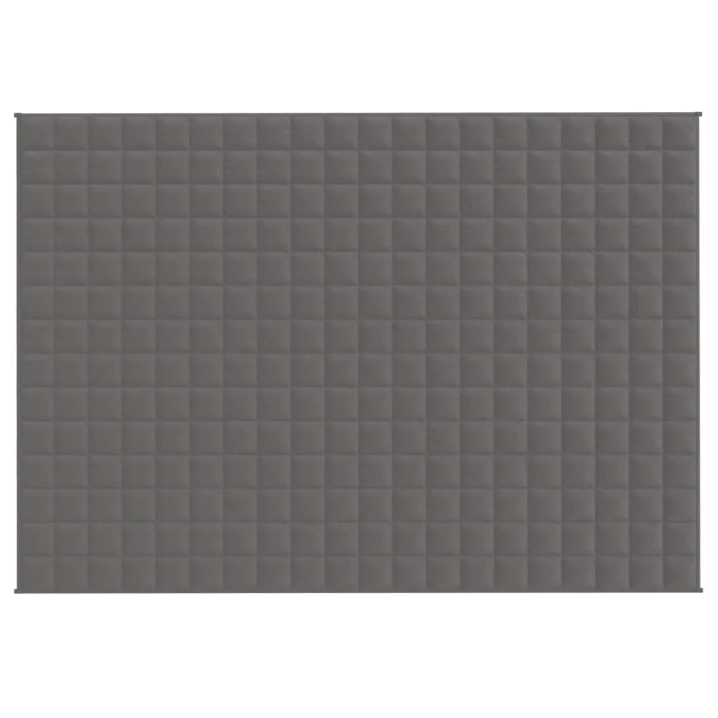 Coperta Ponderata Grigia 137x200 cm 10 kg Tessuto 3154835
