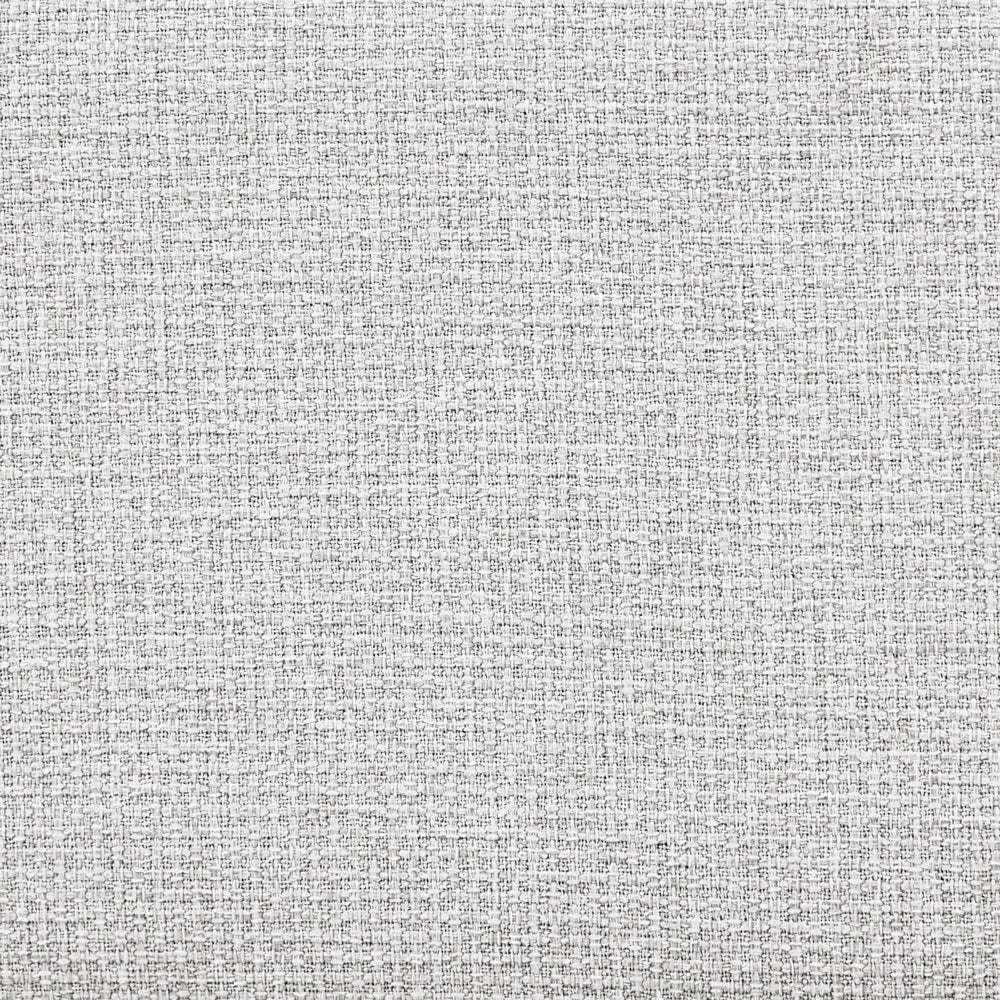 Letto 180 x 200 cm tessuto grigio chiaro con rete a doghe senza testiera