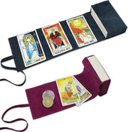 borse di pelle e borsa di stoccaggio, giocatore di carte da moneta - set da 3 pezzi