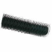 Recinzione da Giardino | Recinzione Esagonale Verde 0,4 x 100 m PVC