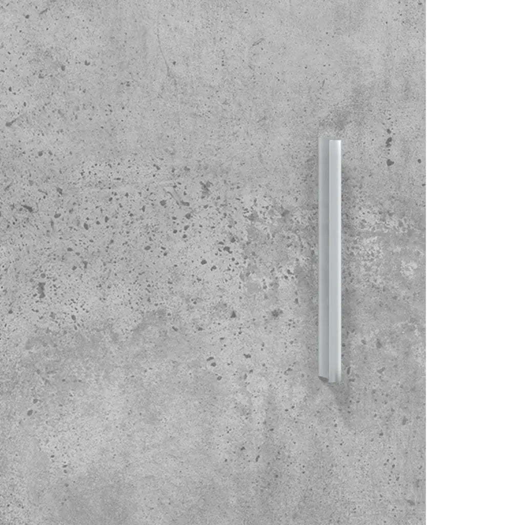 Supporto per acquario in cemento grigio 121x41x58 cm in legno ingegnerizzato 833619