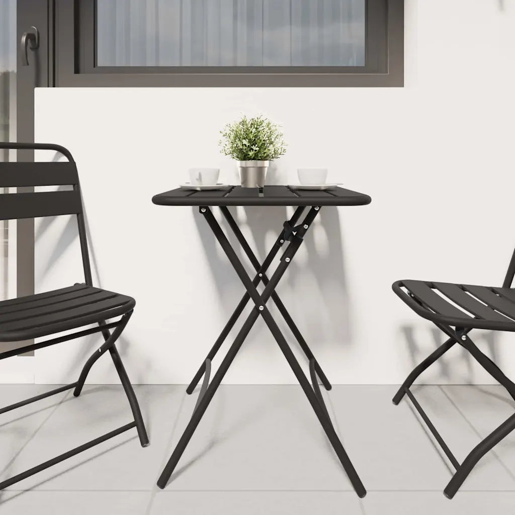 Tavolo da bistrot Antracite 55 x 55 x 72,5 cm 42002948