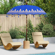 Parasol-Ombrellone da giardino Balinese Blu 215 x 215 x 260 cm