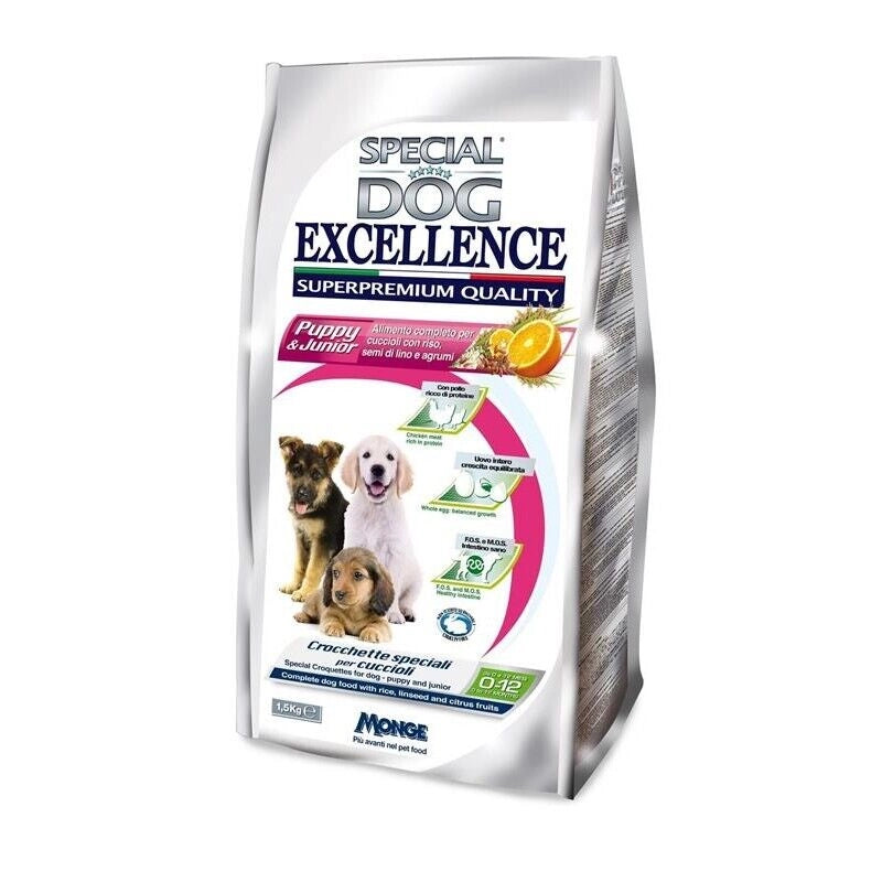 SPECIAL DOG EXCELLENCE CROCCHETTE 1,5 KG PUPPY E JUNIOR