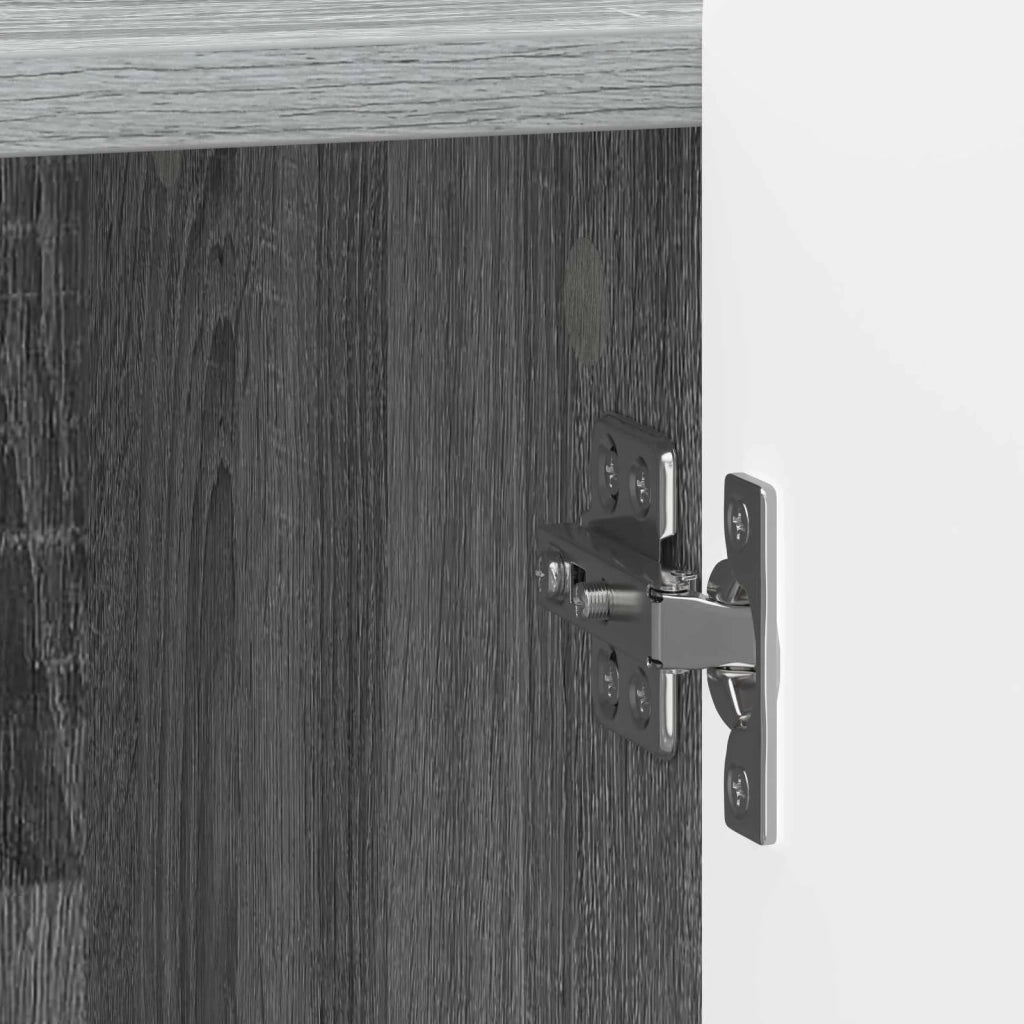 Armadio da Notte Grigio Sonoma 43 x 34,5 x 52 cm 894347