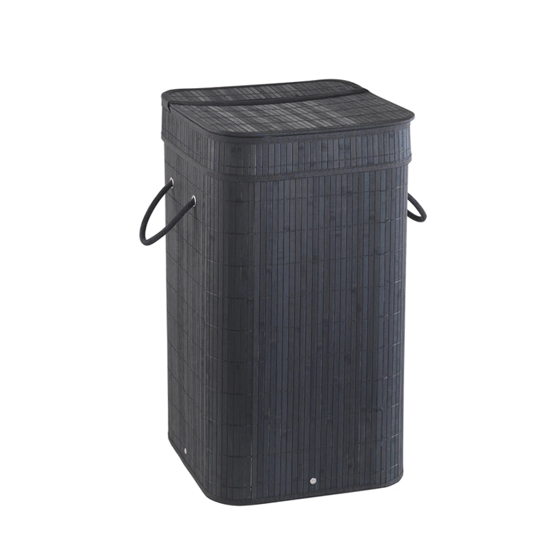 Cesto portabiancheria con sacchetto estraibile serie Tatami Gedy TA38 Nero
