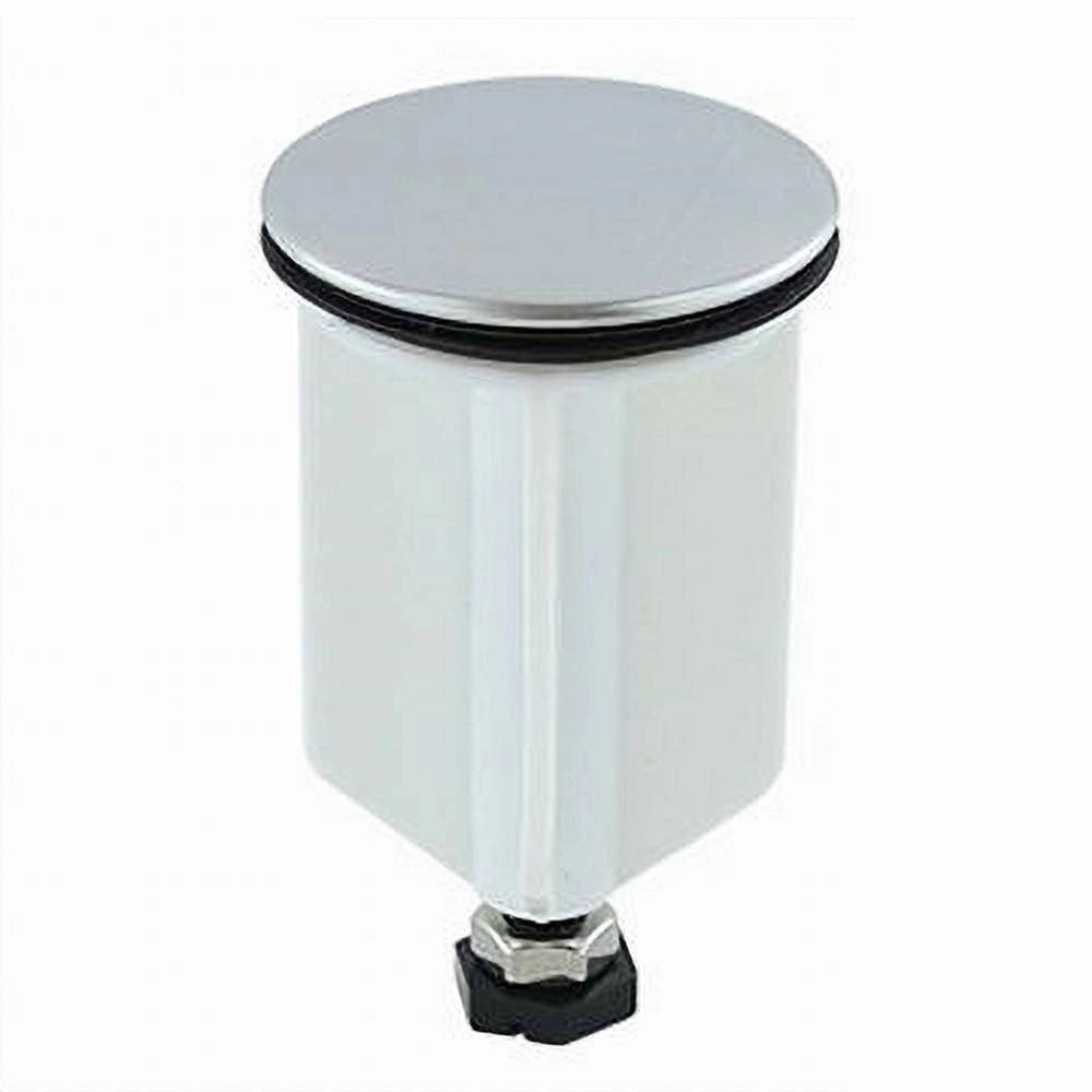 Trade Shop - Tappo Piletta Universale Scarico 38mm Ottone Lucido Bagno Lavabo Lavandino 52359 -