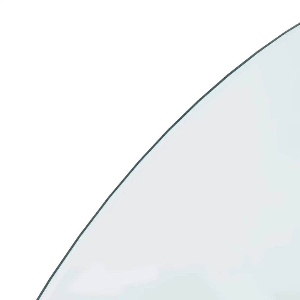 Piastra in vetro per camino Trasparente 1200 x 500 mm Vetro 353848